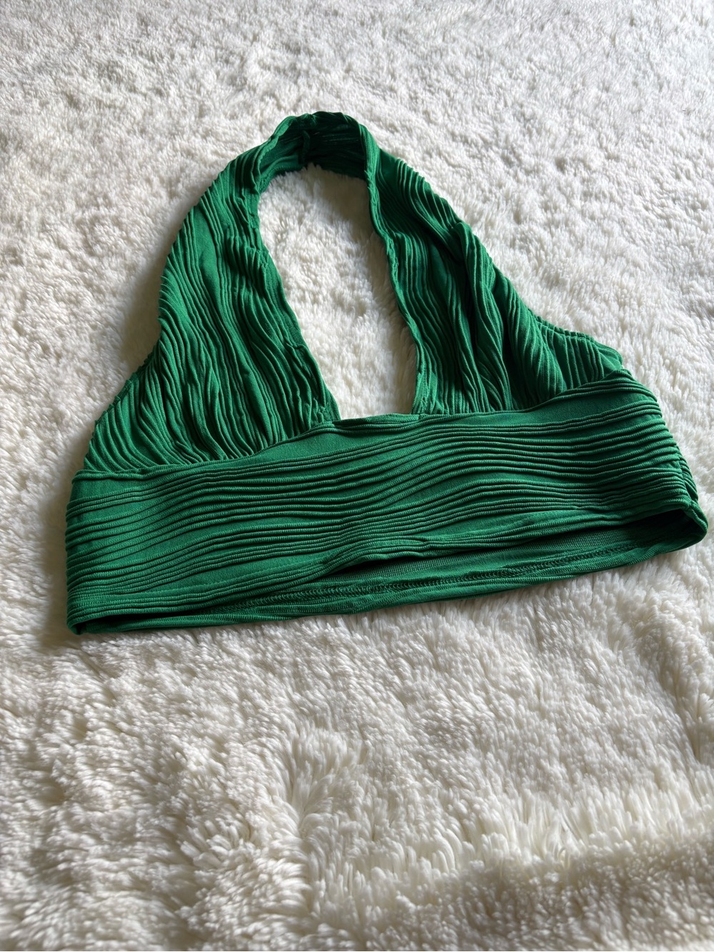 SHEIN Emerald Green Halter Top